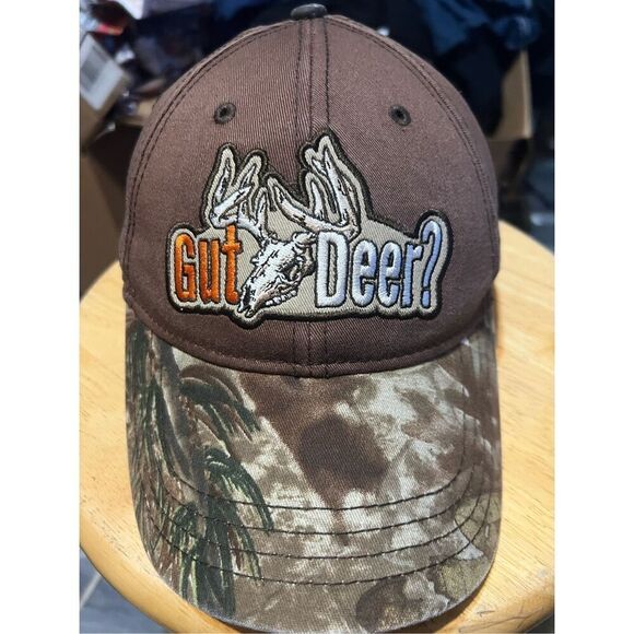 Vintage Buck Wear Gut Buck Camo Hat - Picture 1 of 6